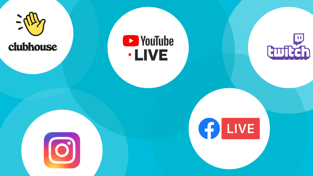 Creator comparing YouTube Live, Twitch, TikTok LIVE, and Instagram Live to choose the best live streaming platform